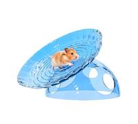 Jouet de course silencieux pour hamster - Cage étanche - Roue de jogging pour petit animal domestique - Soucoupes volantes silencieuses
