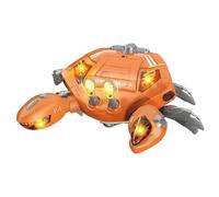 Jouet de crabe dansant - Jouet musical en crabe rampant, crabe marchant électrique | Jouet musical en crabe avec lumière LED pour bébés, jouet sensoriel interactif pour ramper P
