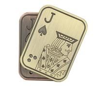 Jouet de Curseur gravé - Relief de contrainte métallique Fidget, Une Conception de la Main Ergonomique pour l'anxiété autistique TDAH, Portable pour Les Voyages d'étude de Bureau,