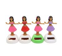 Jouet De Danse À Énergie Solaire Pour Fille, 4 Pièces, Balançoire, Cadeau Pour Décoration De Voiture