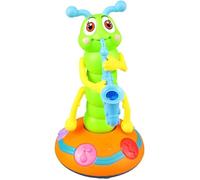 Jouet de Danse électrique - CATERPILLAR - Chenille avec lumière et Musique - Blanc - Coloré - Mixte