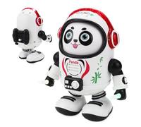 Jouet de Danse pour, Robot électrique, Jouet interactif Panda Spatial avec Musique et Mouvement, matériau ABS, Cadeau éducatif Amusant pour garçons et Filles (avec Piles)
