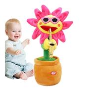 Jouet de danse qui chante - Fleur de saxophone musicale | Cadeau interactif parlant pour bébés, , adultes, divertissement éducatif amusant, décoration de jeux à la maison