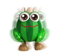 Jouet de Danse,Robot éducatif sur le thème des fruits pour l'apprentissage précoce - Avec lumières et sons | Cadeau pour garçons et filles Fête d'anniversaire à la maison Petite enfance