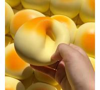 Jouet De Décompression De Pain à Presser, Jouets à Montée Lente en Forme De Toast Réaliste Et Soyeux pour Soulager Le Stress, Outil De Soulagement du Stress Et De Fidget (A (1PCS))