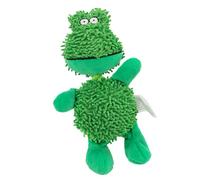 Jouet de dentition en peluche pour chiot avec couineur, réduction du stress, jouet lavable en corde de coton pour chien