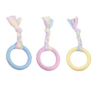 Jouet de dentition interactif pour petit chien | Pet Jouet interactif réutilisable pour le nettoyage des dents pour chien de 2 à 8 mois pour intérieur ou grand anneau
