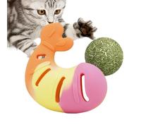 Jouet de dentition pour chat Forme crevette pour chaton, dentaire à la