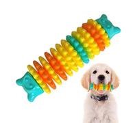 Jouet de dentition pour chien | Jouet pour chien en forme de chenille résistant aux morsures | Bâton à mâcher pour chiens de taille moyenne, grande et petite