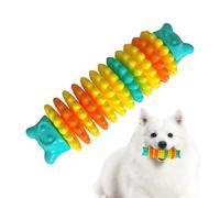 Jouet de dentition pour chien, résistant aux morsures en forme de chenille, bâton à mâcher flexible, fournitures de dentition pour chiots