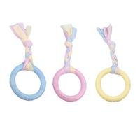 Jouet de dentition pour chiot - Lot de 3 bâtonnets à mâcher interactifs | pour chien - Masseur de gencives TPR texturé sûr - Composant d'enrichissement des dents doux réutilisable