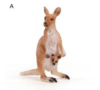 Jouet De Dessin Animé Pour Enfants, Kangourou Féminin, Avec Conception De Petit Animal, Modèle De Poupée, Jouet Éducatif, Cadeau