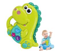 Jouet de développement musical sensoriel, jouet dinosaure musical interactif | Jouet éducatif portatif de dinosaure,Jouet musical mignon et sûr pour l'apprentissage précoce, pour, garçons et filles,