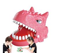 Jouet de dinosaure d'action pour presser les dents, jeu de jouets pour dents de dinosaure, jouets pour jeux de dentiste, plaisir compliqué à mâcher des dinosaures | Améliorer le coo