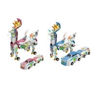 Jouet de dinosaure transformateur, jeu mécanique interactif, voiture de dinosaure transformable avec pièces mobiles, matériau ABS, ensemble de jeu éducatif, pour garçons et filles, fête en classe à la