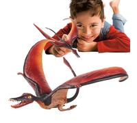 Jouet de dinosaure volant - Jouets de ptérosaure réalistes de 6 pouces | Figurine de dinosaure | pour jeux éducatifs pour , anniversaires ou cadeaux avec peinture sûre à base d'eau et