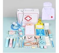 Jouet de docteur - PIMPIMSKY - Simulation - Accessoires de jeu de rôle - 6 pièces - 3 ans et plus