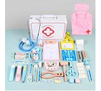 Jouet de docteur - PIMPIMSKY - Simulation médicale - 6 accessoires - 3 ans et plus - Durable et éducatif