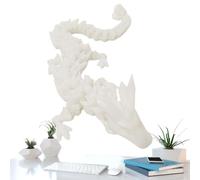 Jouet de dragon 3D imprimé en 3D, mobilité articulée de 30 cm | Dragon articulé pour maison, voiture, bureau, décoration, jouet, Noël, Halloween, décoration,