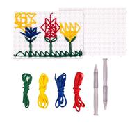 Jouet De Enfilage | Activités Sensorielles Éducatives De Motricité Fine - Jouet De Laçage De Table Calmant pour Préscolaires, pour Maternelle Maison École Éducation Spéciale pour