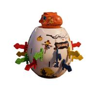 Jouet De Farce - Seau De Dinosaure Interactif En ABS 20x13x13cm | Jeu De Jouets De Farce Surprise | Seau Amusant Avec Coupe-tête De Dinosaure, Pour Jeux De Fête, Réunions De Famille Et Divertissement