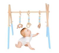 Jouet de fitness pliable en bois pour - Jouet de fitness pour le développement précoce pour chambre d'enfant, chambre de nouveau-né, salon, centre d'éducation de la petite enfance