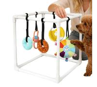 Jouet de fitness pour chiot - Centre d'activité 5 pièces, enrichissement interactif durable, léger, maniable, compact, portable, stable, facile à utiliser | Accessoires pour l'entraînement du Ki