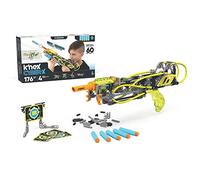 Jouet de fléchettes C5 Neostrike Build and Battle DIY, K'NEX CYBER-X, Basic Fun , 12457, 184 pièces et cible, convient aux garçons et aux filles à partir de 8 ans.
