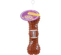 Jouet de football américain en forme d'os pour chien Zolux Marron 15 cm