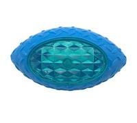 Jouet de football pour chien - Jouet clignotant en caoutchouc avec son pour chiens, jouets interactifs pour chiens 7 x 7 x 13 cm, balles élastiques lumineuses pour chiots, petits animaux de compagnie