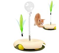Jouet de friandise pour chat, jouet distributeur de friandises pour chat,Jouet interactif de puzzle de chat - Jouet distributeur de friandises multifonctionnel pour chat, mangeoire à boule Interactive