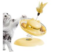 Jouet de friandises pour chat, distributeur de nourriture avec base antidérapante pour chat | Pour animaux de compagnie, chatons, grandes, moyennes et petites tailles, exercices à domicile
