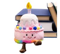 Jouet De Gâteau Avec Bougies, Chant Gâteau D'anniversaire | Gâteau - En Peluche - Peluche Musicale, Gâteau Avec Chanson De Joyeux Anniversaire, Oreil