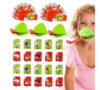 Jouet De Grenouille - Couvercle De Bouche De Grenouille Pour Souffler Et Faire Sortir La Langue,Jeu De Société Éducatif Pour Les Fêtes - Pour Les Et Les Adultes Le Bureau La Maison Le Voyage La Réunio