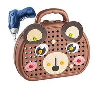 Jouet de jeu de construction d'ingénierie : ABS mains dans le cerveau, outil de coordination main, kit interactif de résolution de problèmes | communication parents- , cadeau