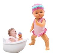 Jouet De - Jouet Baignoire Natation Amusante | Mignon avec des Membres Mobiles Float La Piscine Inclus Parfait pour L'heure du Bain, Le Jeu Et Plaisir en Eau
