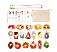 Jouet de laçage montesori - Jeu de Perles Chenille gourmande Jouets éducatifs pour Enfant Matériel d'entraînement à la Pleine Conscience et à la Concentration | Apprentissage à Domicile Salle de cla