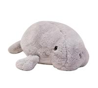 Jouet de lamantin rembourré - marin luxuriant, coussin | Pelugia de créature sur le lac simulé, compagnon confortable endormi, pour la pépinière, étagère de salle de salon