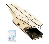 Jouet de Lancement d'Avions en Papier - Set Scientifique Éducatif STEM Artisanal - Jouet Éducatif de Propulsion d'avion - pour et Adultes Cadeau d'anniversaire de Fêtes et de Nouvel an