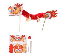 Jouet De L'assemblage Dragon Danse pour Adolescents pour Adolescents Artisanaux Marionnettes en Papier Chinois À La Main