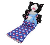 Jouet de lutte pour chat, marionnette interactive pour chaton, jouet d'enrichissement portable, compagnon de jeu compact de 22,9 cm, idéal pour dortoir, maison, salon, chambre à coucher, adoption et