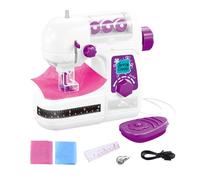 Jouet de machine à coudre pour - Machine à coudre pour débutants | Machine à coudre portable avec lumière | Petite machine à coudre avec batterie, outil de pour
