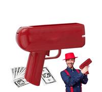 Jouet de machine à pluie d'argent : lanceur d'argent, lanceur de faux billets, poignée à main avec structure | Accessoire d'événement pour fête Scène de film Mariage Baccalauréat