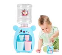 Jouet de machine de distributeur d'eau, distributeur d'eau miniature | Jouet machine à eau lapin avec 2 tasses - Jouet de fontaine d'eau potable à Double sortie d'eau pour garçons et filles