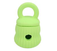 Jouet de mangeoire Lent de Chien | Porte-Traitement interactif en Silicone | Réduire l'anxiété/problèmes digestifs | Freinable et Micro-Ondes | pour Les Races Petites/Moyennes (Light Green)