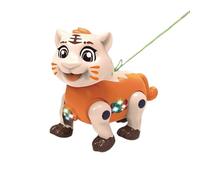 Jouet de marche éclairé, jouets pour animaux | Jouets musicaux pour animaux de marche | Jouet mobile amusant, jouets de dessin animé avec corde pour ca