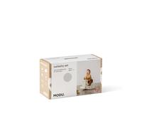 Jouet de marque Modu. Modèle 14 tlg. Baukasten Starter-Set Modu Playsystem Curiosity von 0-6 Jahre - Sand Grey/Honey Yello
