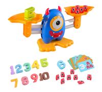 Jouet De Maths Montessori, Balance, Jeu De Comptage, Apprentissage Préscolaire, Nombres, Activités Éducatives, Interactif, Puzzle, Cadeaux