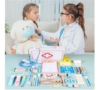 Jouet de médecin - PIMPIMSKY - Accessoires de médecin - 6 pièces - Pour enfants à partir de 3 ans - Durable