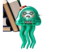 Jouet de méduse Qui Danse avec Simulation - Méduse dansante Qui dans l'obscurité Jouet sensoriel - Décoration de Bureau Amusante et Mignonne, Figurine créature Marine pour Petits et bébés